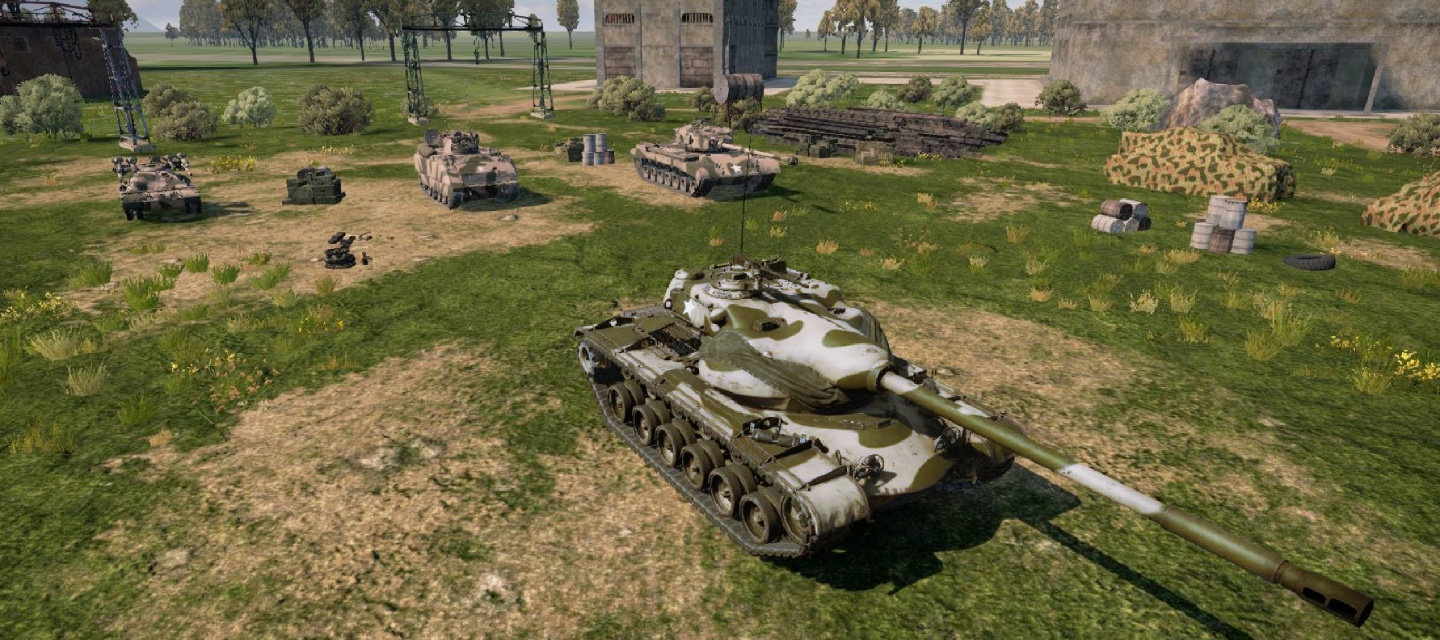 [Coming soon] T54E1 tank platoon and Ikoma battleship