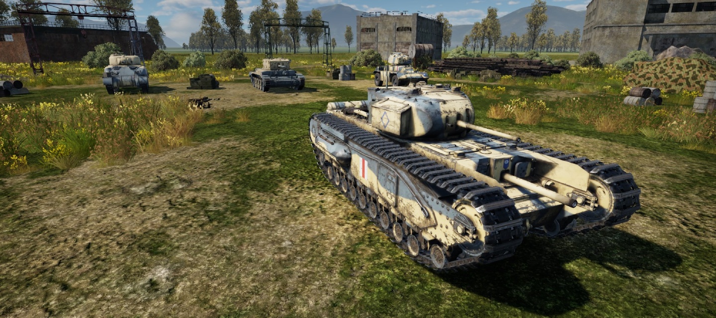 Churchill I Platoon: "veterans" from the Alpha Test with 30% off!